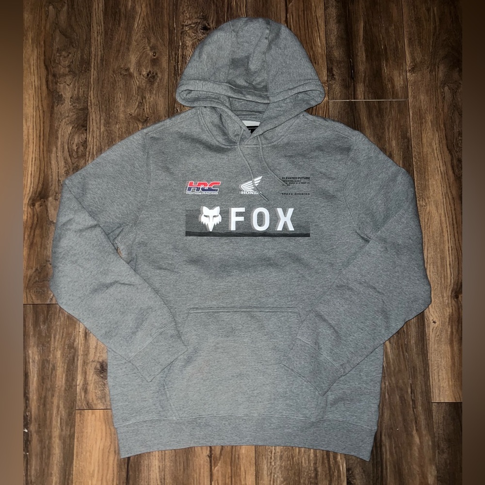 NWT Men’s Fox X Honda Fleece Pullover Hoodie.